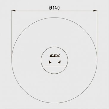 Смеситель для душа E.C.A. Myra 102167103HEX-K хром