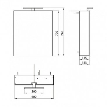 Зеркало-шкаф Emco Asis mee 60