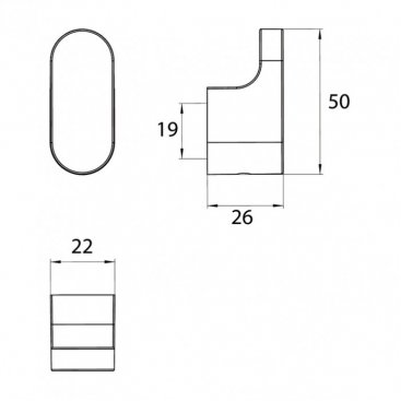 Крючок Emco Flow 2775 001 00