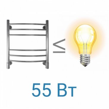 Полотенцесушитель электрический Energy G Ergo 60x50