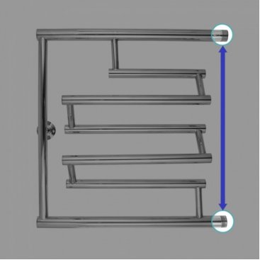 Полотенцесушитель Energy Prima 600x600