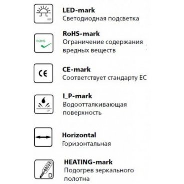 Зеркало Esbano ESMR3311RDP