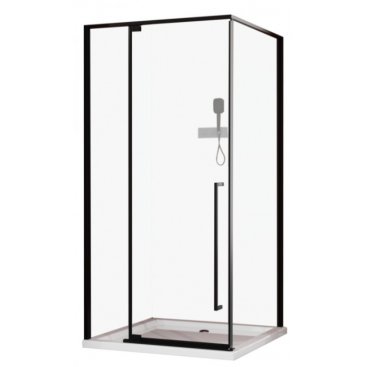Душевой уголок Esbano Art ESA-108PS-B 100x80 черный