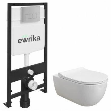 Комплект Ewrika ProLT 0026-2020 + Bocchi V-Tondo 1416-001-0129 + Ewrika 0041 хром глянцевый