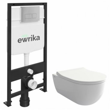 Комплект Ewrika ProLT 0026-2020 + Bocchi V-Tondo 1417-001-0129 + Ewrika 0041 хром глянцевый