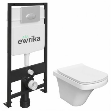 Комплект Ewrika ProLT 0026-2020 + Stworki Хальмстад SETK2804-0606-001-1-6000 + Ewrika 0050 хром матовый