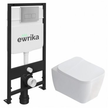 Комплект Ewrika ProLT 0026-2020 + Stworki Монтре SETK3204-2616 + Ewrika 0040 хром матовый