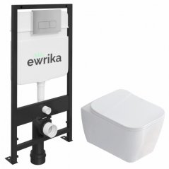 Комплект Ewrika ProLT 0026-2020 + Stworki Монтре SETK3204-2616 + Ewrika 0041 хром глянцевый