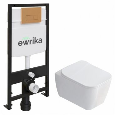 Комплект Ewrika ProLT 0026-2020 + Stworki Монтре SETK3204-2616 + Ewrika 0043 золото матовое