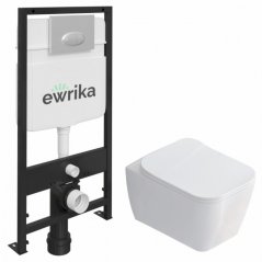 Комплект Ewrika ProLT 0026-2020 + Stworki Монтре SETK3204-2616 + Ewrika 0050 хром матовый