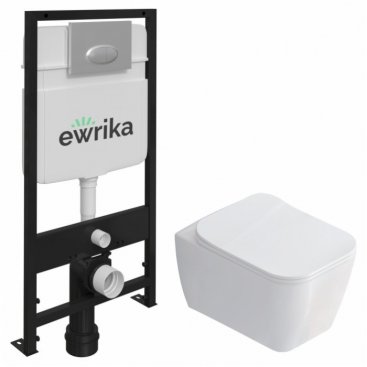 Комплект Ewrika ProLT 0026-2020 + Stworki Монтре SETK3204-2616 + Ewrika 0051 хром глянцевый