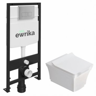 Комплект Ewrika ProLT 0026-2020 + Stworki Хадстен SETK3304-0616-001-1-6000 + Ewrika 0040 хром матовый