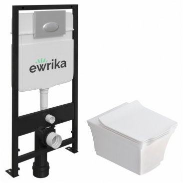 Комплект Ewrika ProLT 0026-2020 + Stworki Хадстен SETK3304-0616-001-1-6000 + Ewrika 0051 хром глянцевый