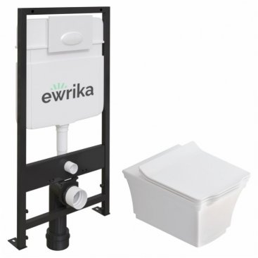 Комплект Ewrika ProLT 0026-2020 + Stworki Хадстен SETK3304-0616-001-1-6000 + Ewrika 0052 белая глянцевая