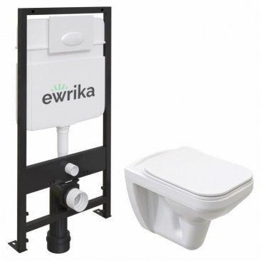 Комплект Ewrika ProLT 0026-2020 + Stworki Дублин SETK3504-0605-001-1-6000 + Ewrika 0052 белая глянцевая