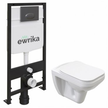 Комплект Ewrika ProLT 0026-2020 + Stworki Дублин SETK3504-0605-001-1-6000 + Ewrika 0054 черная матовая