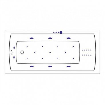 Ванна Excellent Aquaria Ultra Nano 150x70 золото