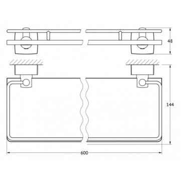 Полка FBS Esperado ESP 016