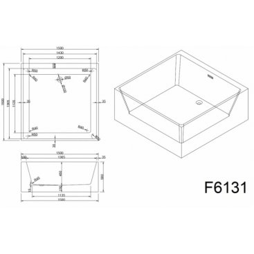 Ванна Frank F6131