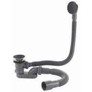 Слив-перелив для ванны Ganzer GZ1199-C черный матовый