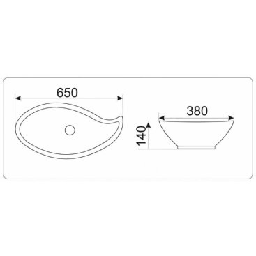 Раковина Gid 9052