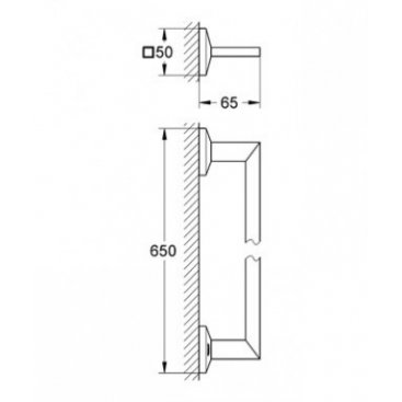 Полотенцедержатель Grohe Allure Brilliant 40497000