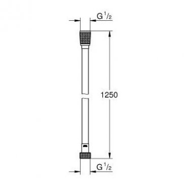 Комплект для гигиенического душа Grohe BauClassic 124901