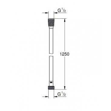 Комплект для гигиенического душа Grohe BauLoop 124895