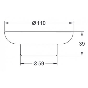 Мыльница Grohe Essentials Authentic