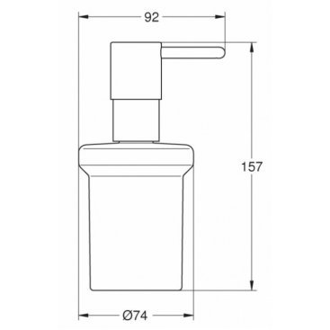 Дозатор мыла Grohe Essentials Authentic