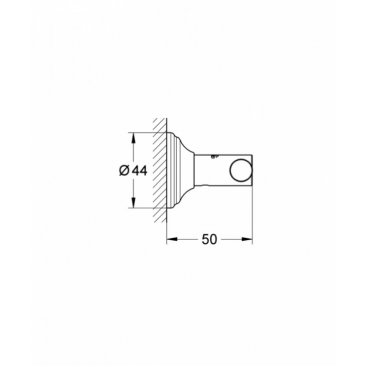 Крючок Grohe Essentials Authentic