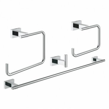 Набор аксессуаров для ванной Grohe Essentials Cube New 40778001