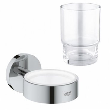 Стакан Grohe Essentials New 40369001+40372001