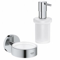 Дозатор мыла Grohe Essentials New 40369001+4039400...