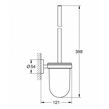 Ершик подвесной Grohe Essentials New 40374001