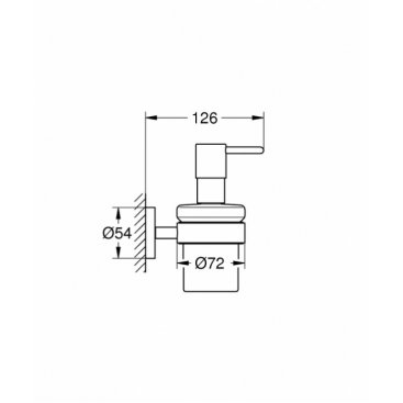 Дозатор мыла Grohe Essentials New 40448001