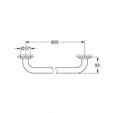 Поручень Grohe Essentials New 40794001