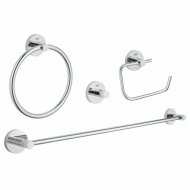 Набор аксессуаров для ванной Grohe Essentials New 40823001