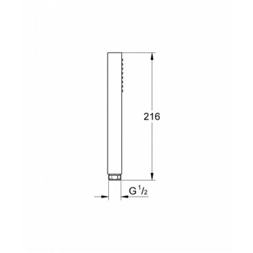 Ручной душ Grohe Euphoria Cube Stick 27699000