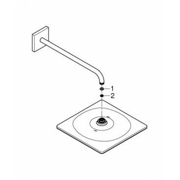 Душевая система Grohe Eurocube 25238000