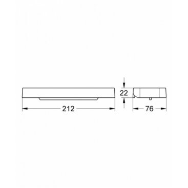 Полочка для смесителя Grohe Eurosmart Cosmopolitan 18349000