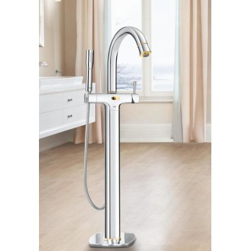 Смеситель для ванны напольный Grohe Grandera 23318IG0