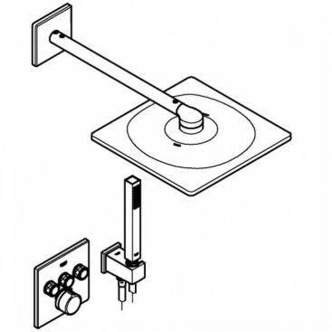 Душевая система Grohe SmartControl 34712000