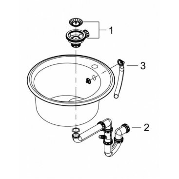 Мойка Grohe K200 31656AT0