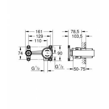 Внутренняя часть смесителя Grohe 23429000