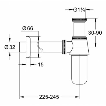 Сифон для раковины Grohe 28920000