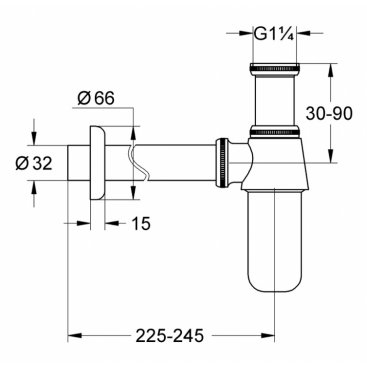 Сифон для раковины Grohe 28920000