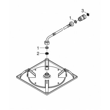 Верхний душ Grohe Rainshower F-series 27467000