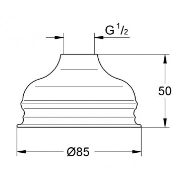 Верхний душ Grohe Relexa 28404000