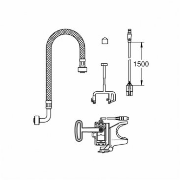 Комплект Grohe Sensia Arena 120172